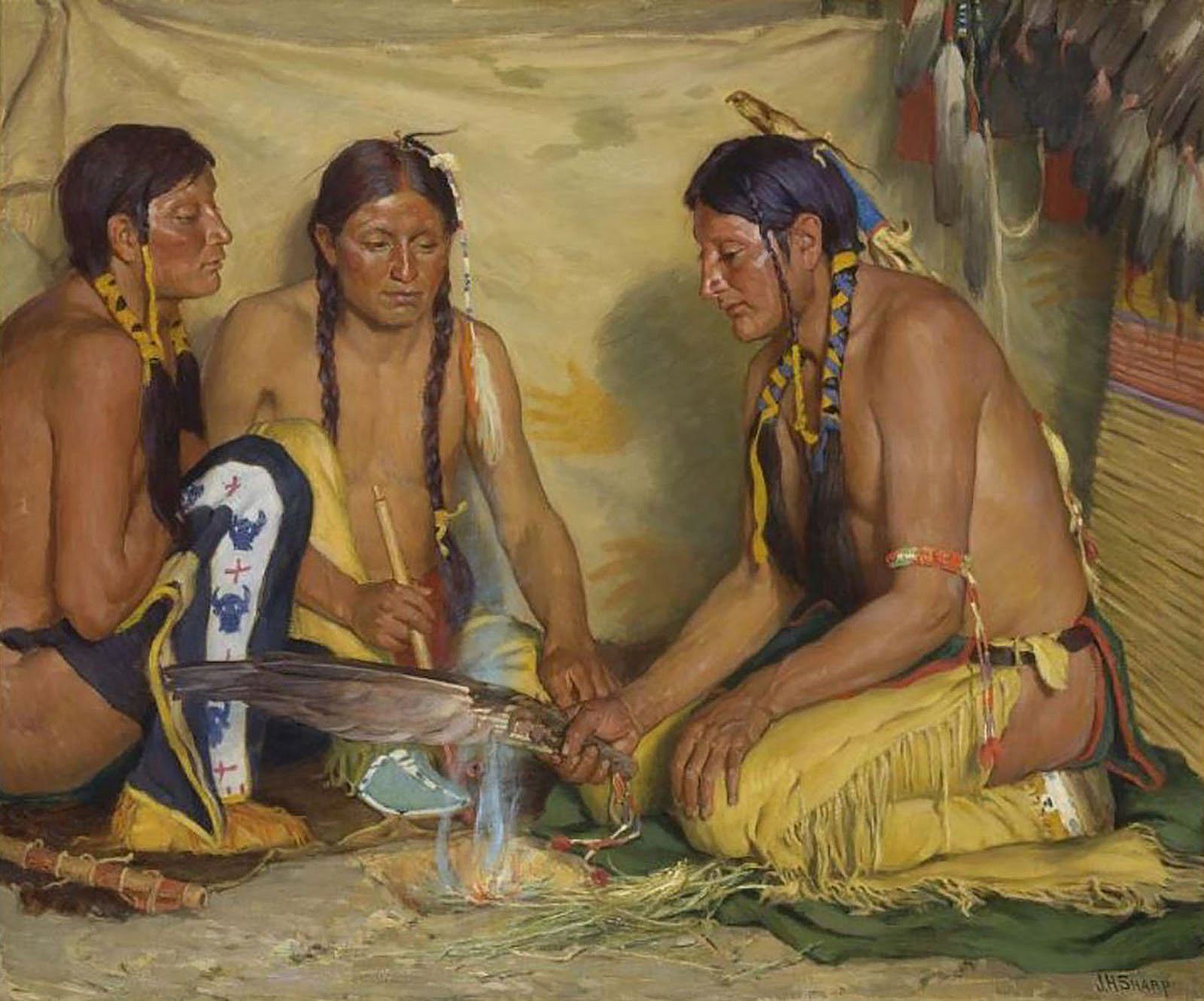 Making Sweet Grass Medicine